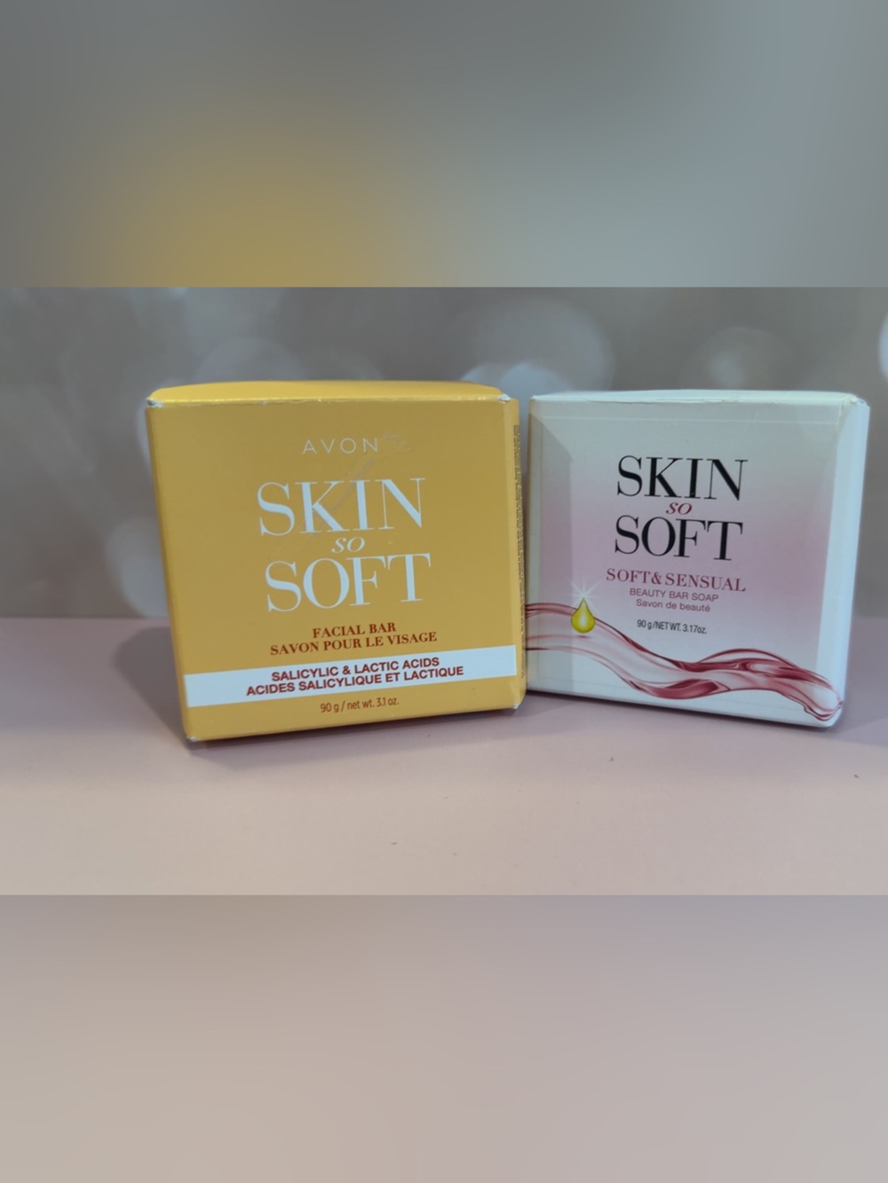 Avon Skin So Soft- Soft & Sensual soap ONLY the other has sold.